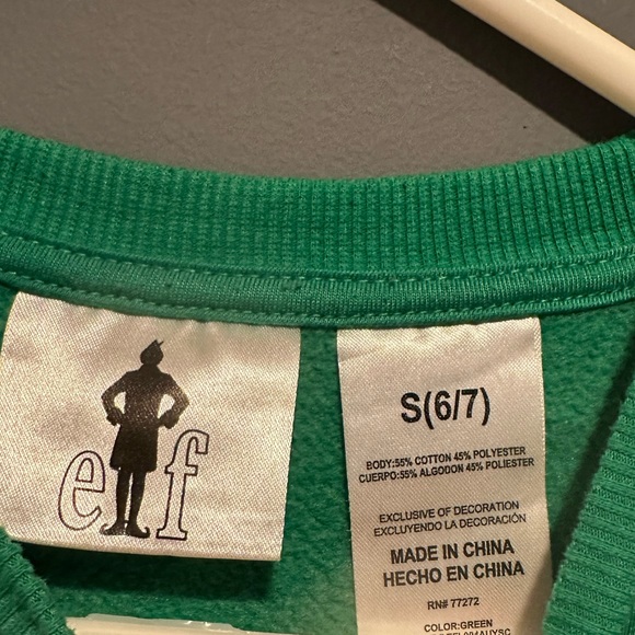 Licensed Elf Talking Kids' Sweatshirt - Picture 6 of 6